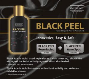 Acne treatment black peel