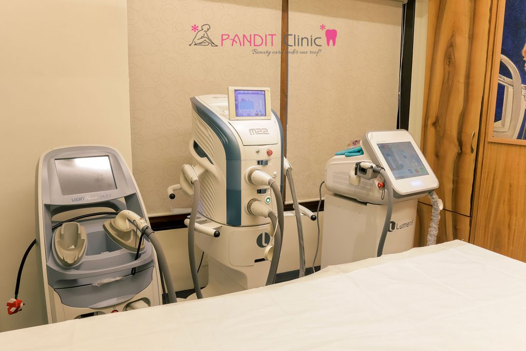 Pandit clinic setup m22 & lumenis machines