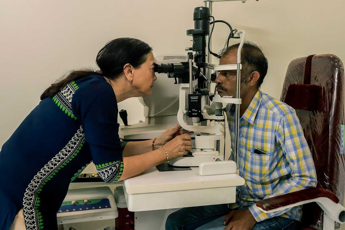 Eye checkup and Vision test