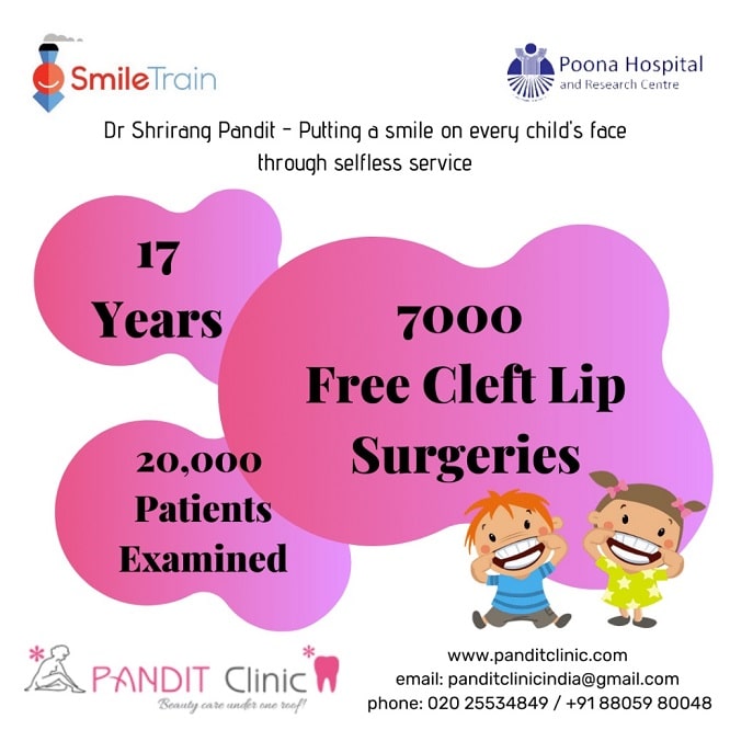 Read more about the article Smile Train In Pune –  Correcting Facial Cleft