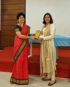 Dr. Pratibha facilitated by IDA