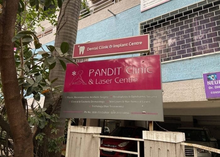 Pandit clinic & laser centre board click-1